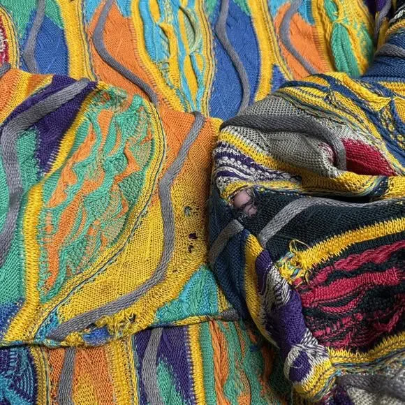Vintage Coogi Australia Mercerised Cotton Knit Sweater